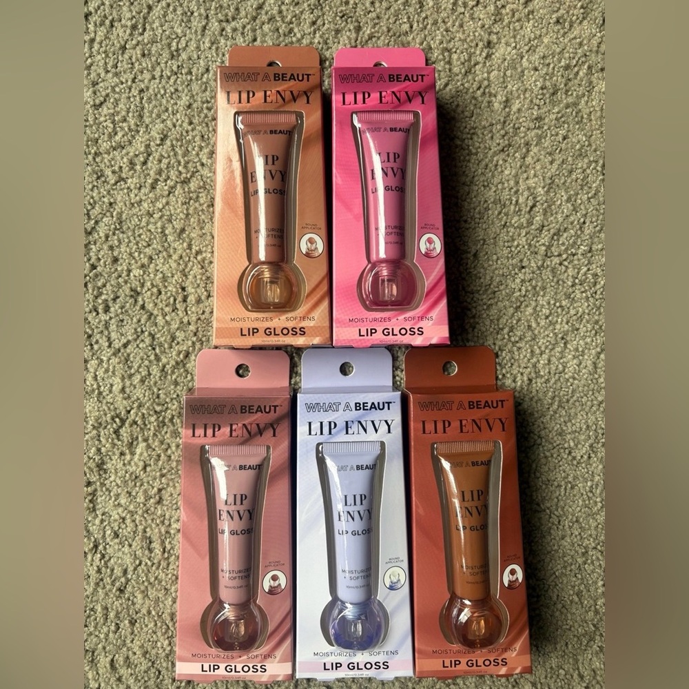 (5) What a Beaut Lip Envy - 5ct Lip Gloss